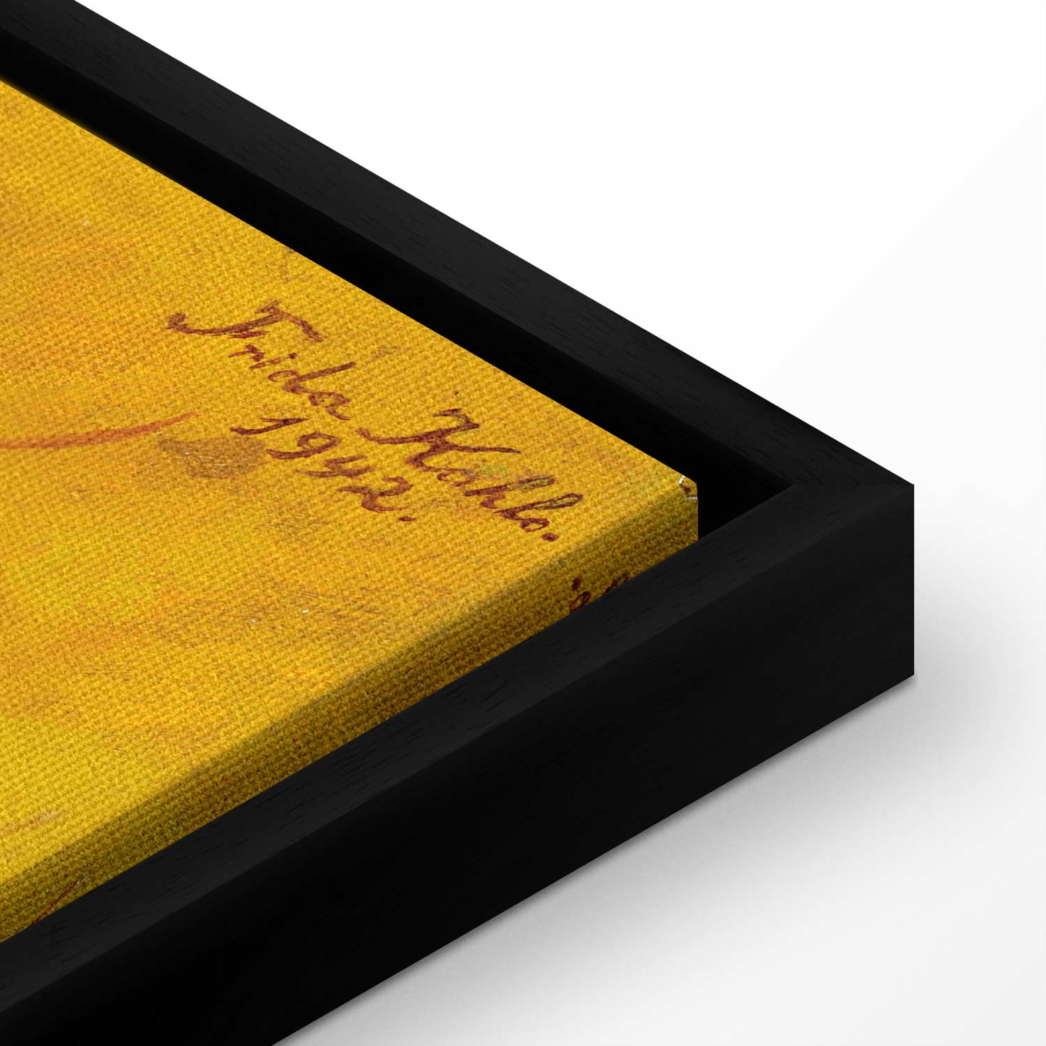 Frida Kahlo Self-Portrait with Monkey Canvas Print