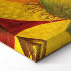 Frida Kahlo Self-Portrait with Monkey Canvas Print