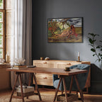 Frida Kahlo Two Nudes in a Forest Canvas Print