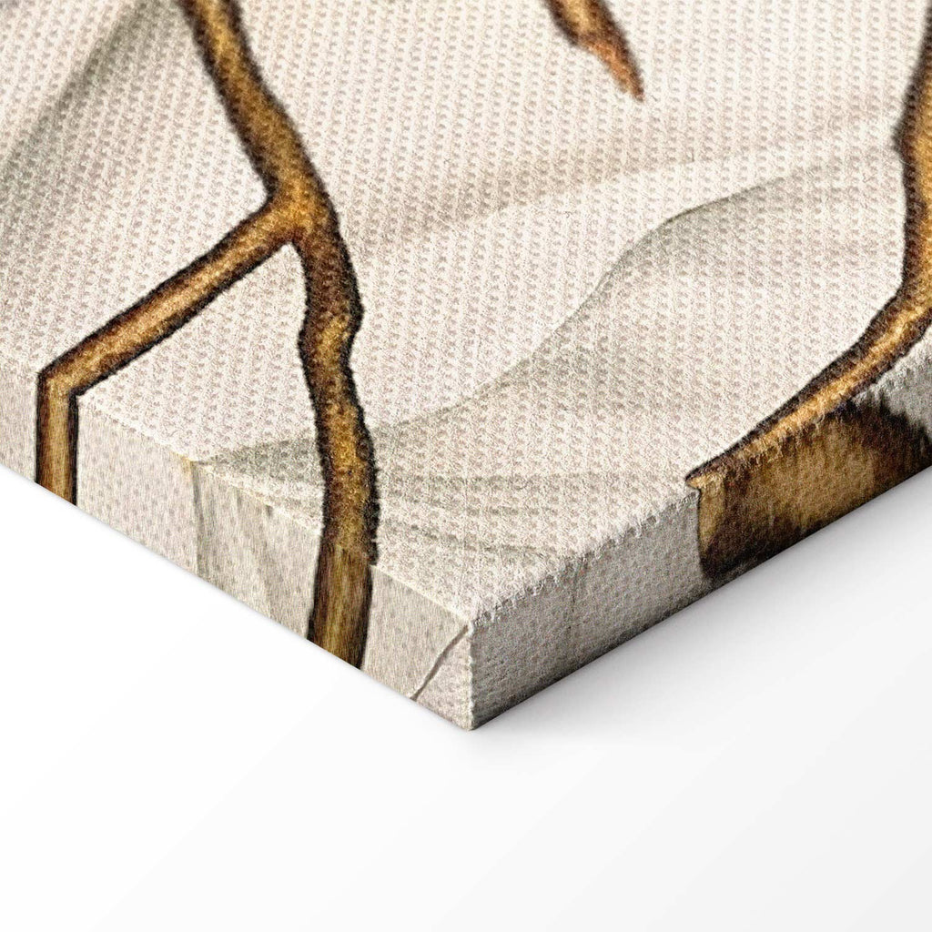 Frida Kahlo Self-Portrait Thorn Necklace Canvas Print