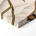 Frida Kahlo Self-Portrait Thorn Necklace Canvas Print