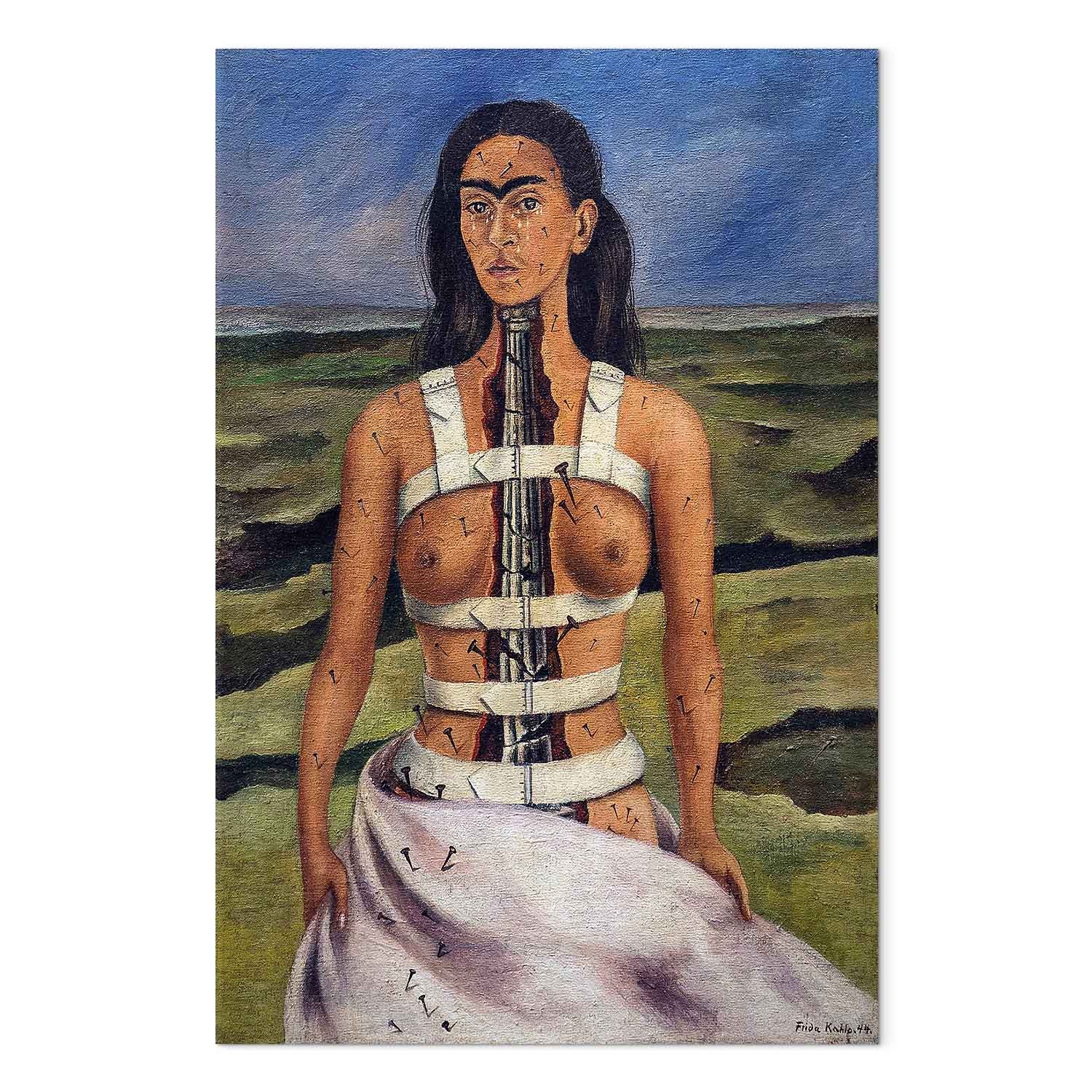 Frida Kahlo Broken Column Classic Canvas Print