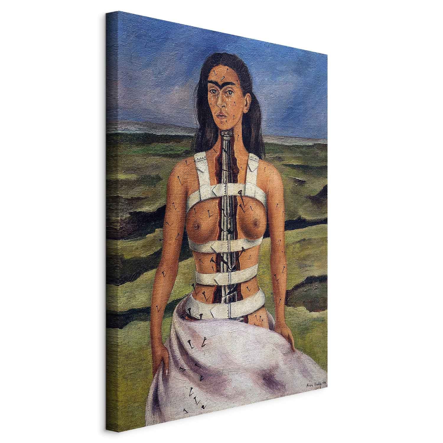 Frida Kahlo Broken Column Classic Canvas Print