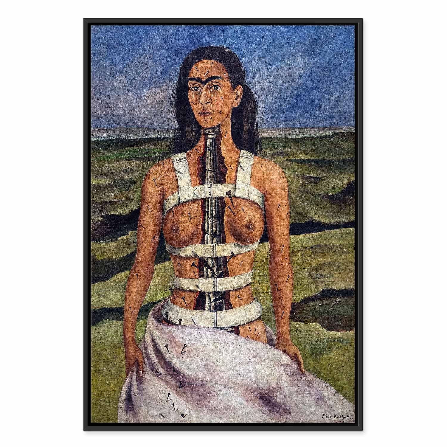 Frida Kahlo Broken Column Classic Canvas Print