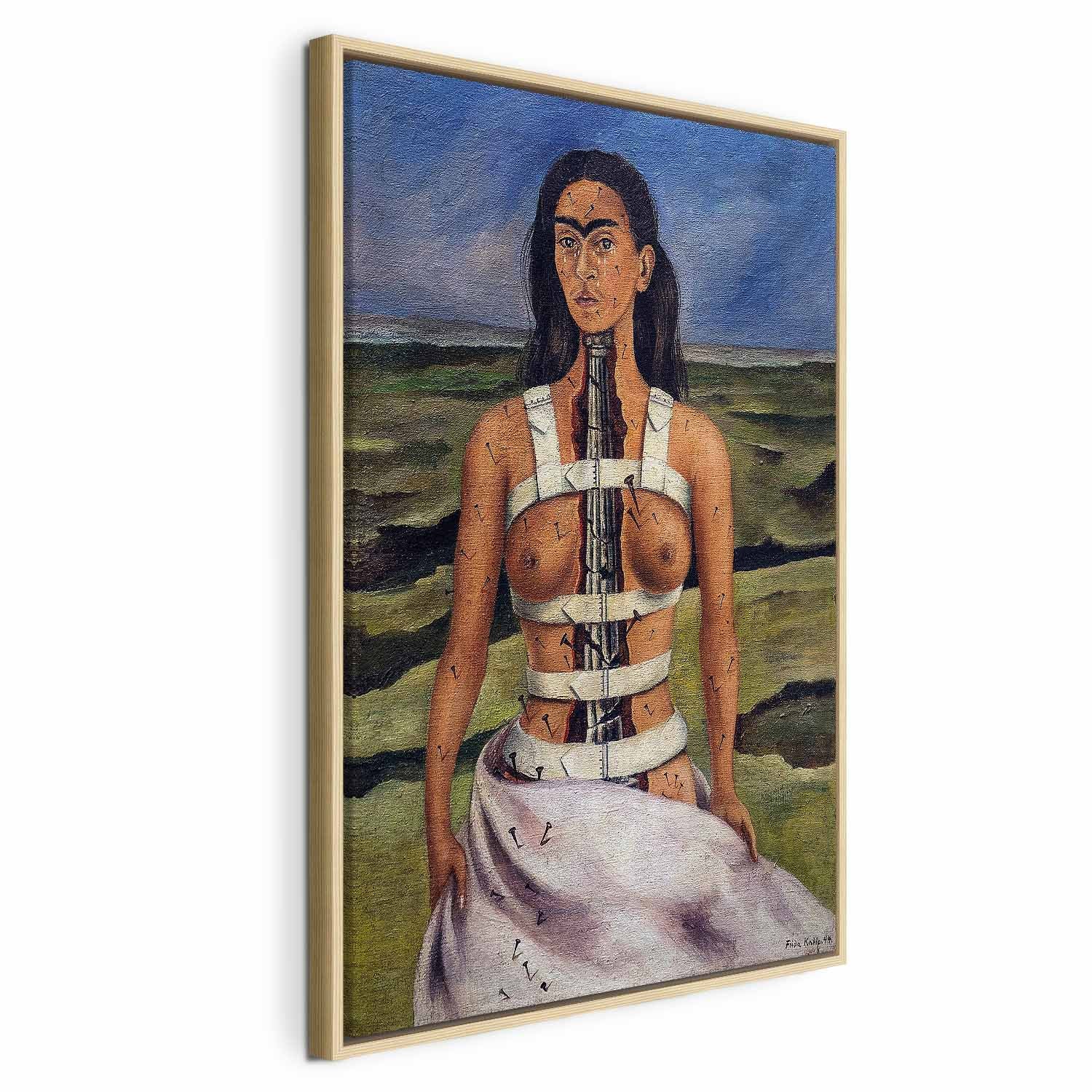 Frida Kahlo Broken Column Classic Canvas Print