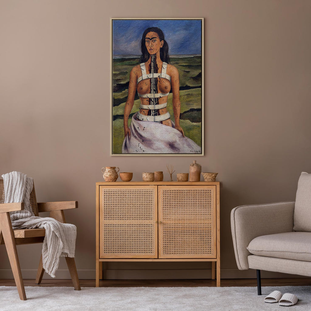 Frida Kahlo Broken Column Classic Canvas Print