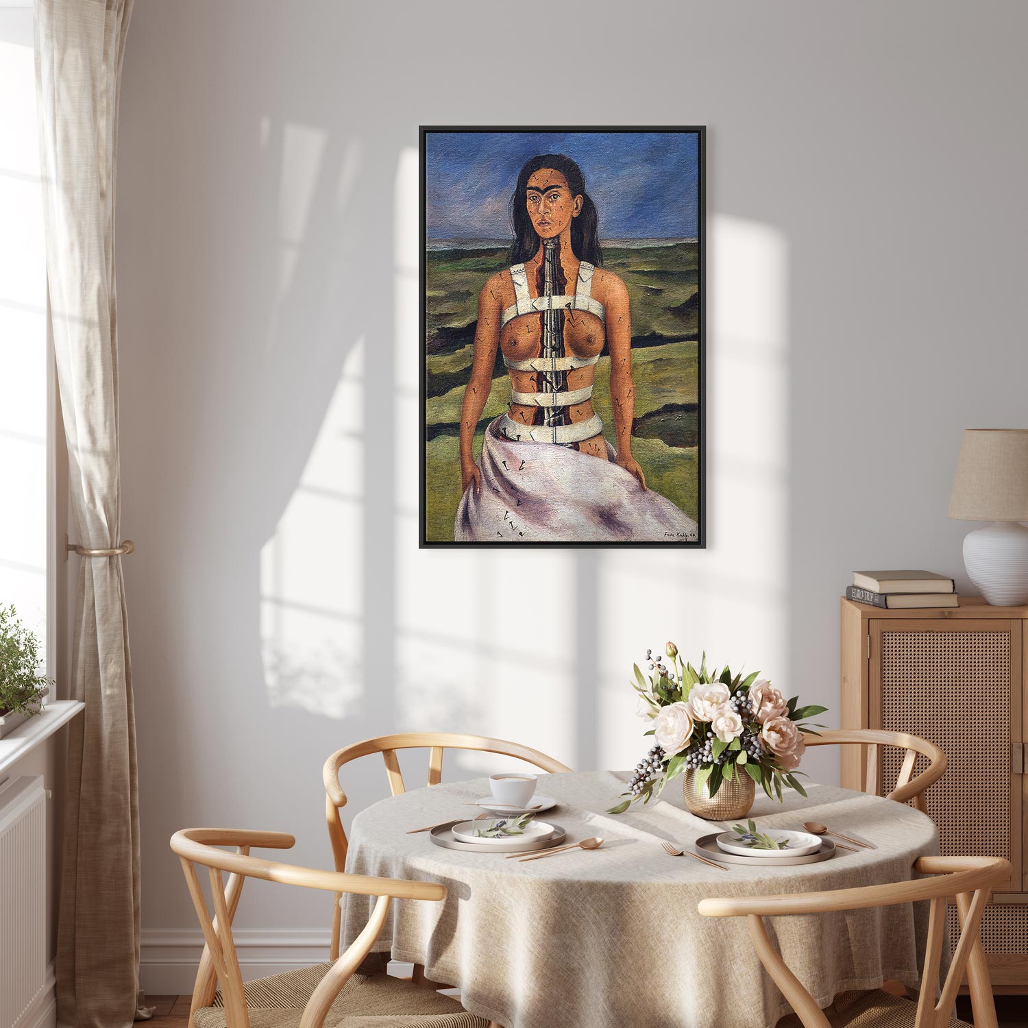 Frida Kahlo Broken Column Classic Canvas Print