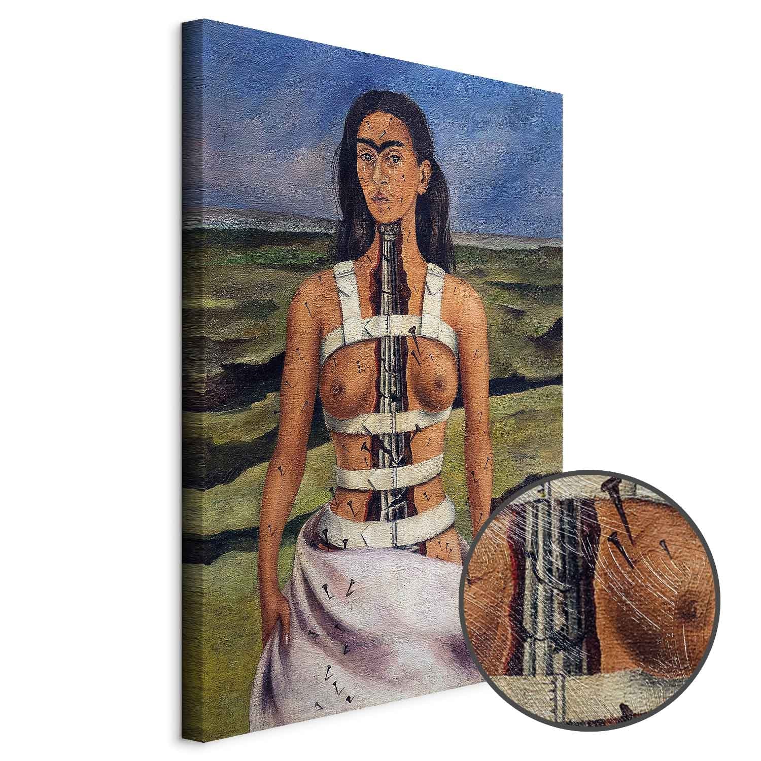 Frida Kahlo Broken Column Classic Canvas Print