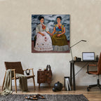 Frida Kahlo The Two Fridas Classic Canvas Print