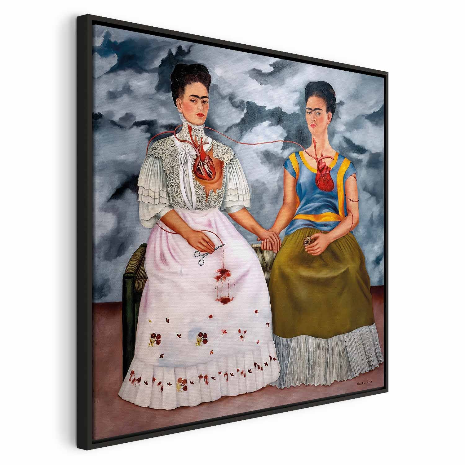 Frida Kahlo The Two Fridas Classic Canvas Print