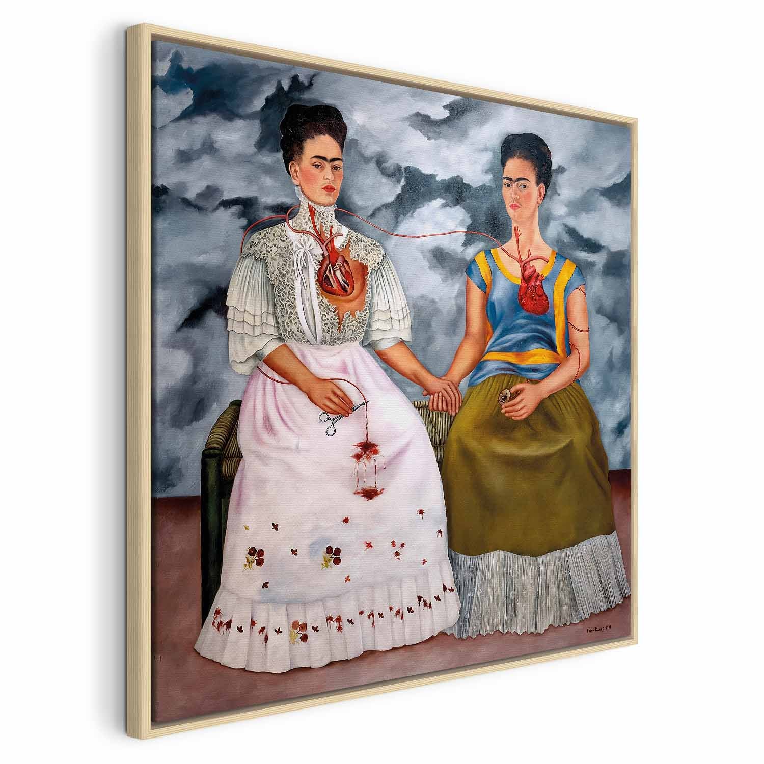 Frida Kahlo The Two Fridas Classic Canvas Print