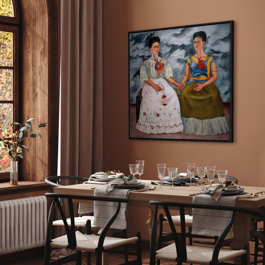 Frida Kahlo The Two Fridas Classic Canvas Print