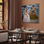 Frida Kahlo The Two Fridas Classic Canvas Print