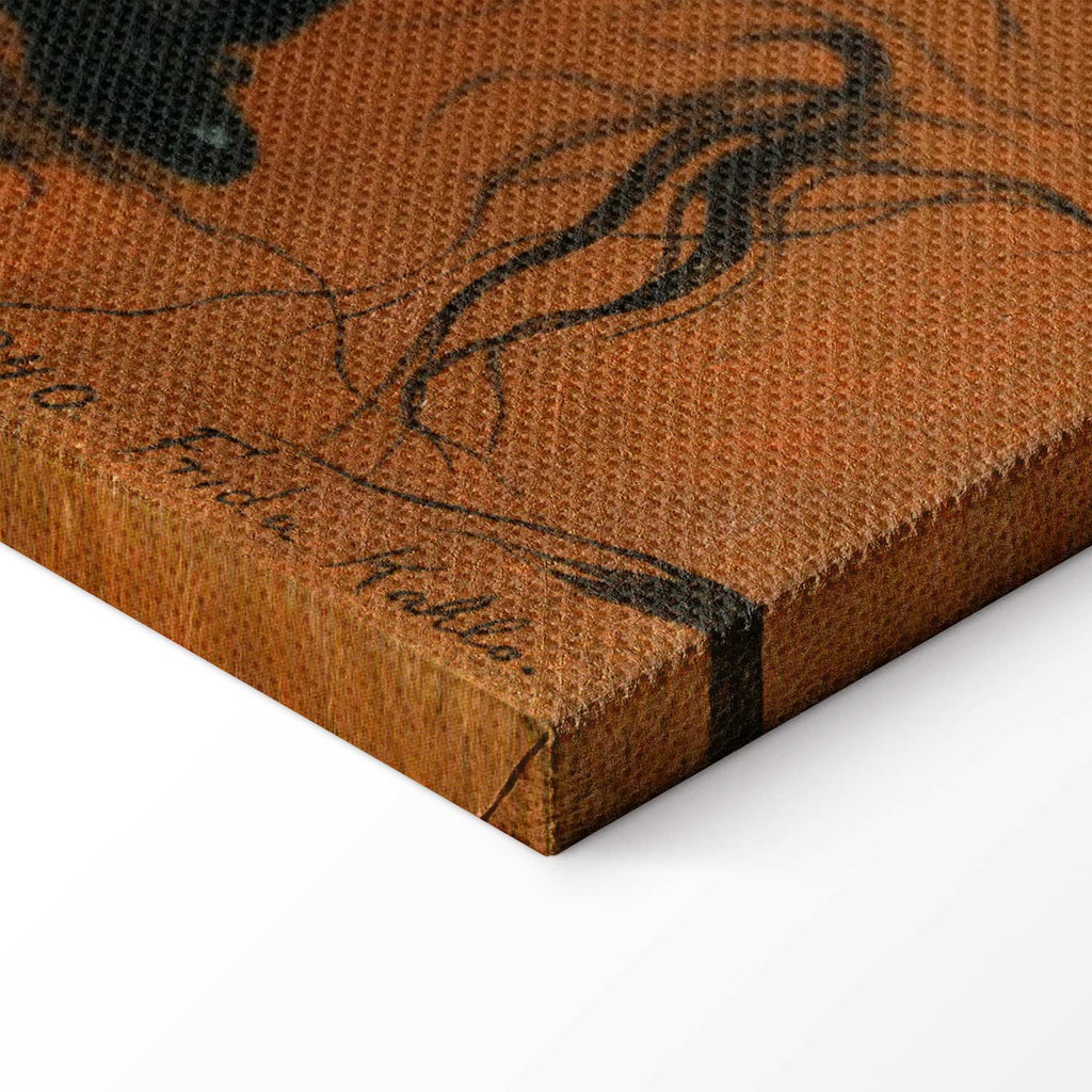 Frida Kahlo Self-Portrait Classic Canvas Print