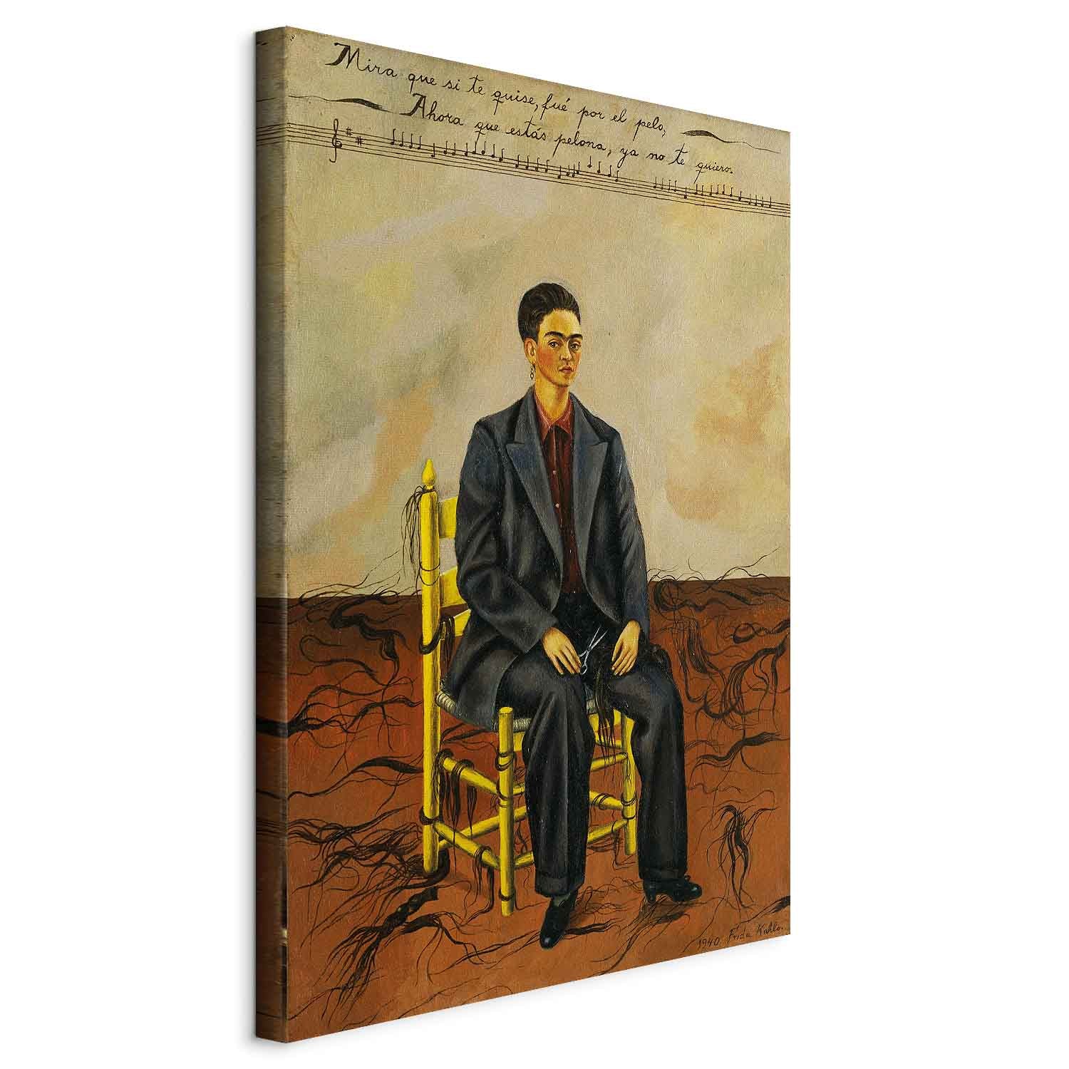 Frida Kahlo Self-Portrait Classic Canvas Print
