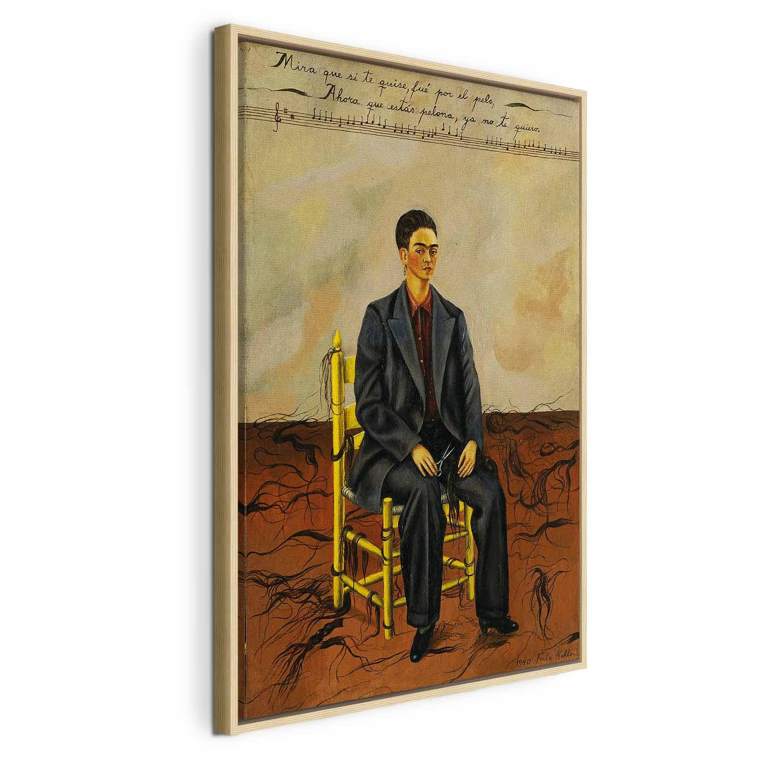 Frida Kahlo Self-Portrait Classic Canvas Print