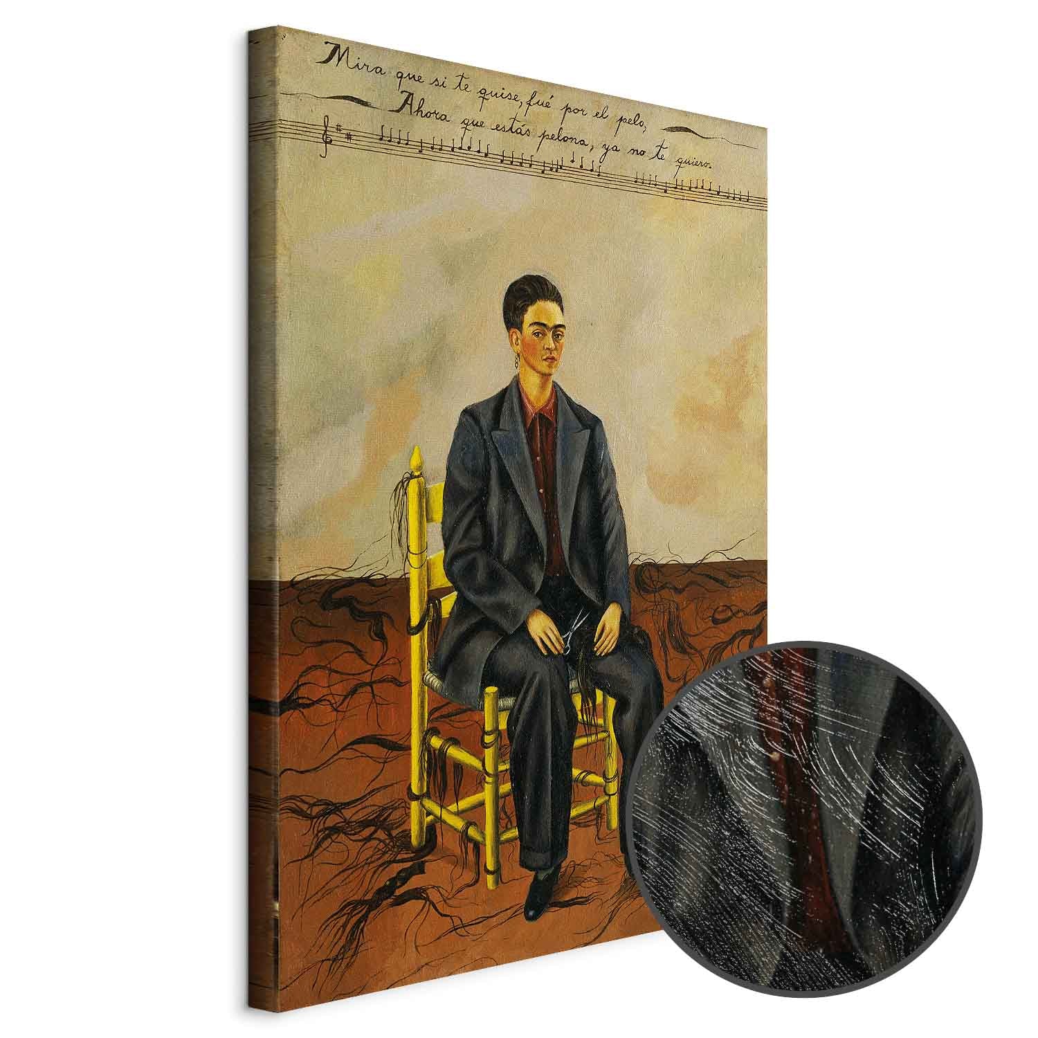 Frida Kahlo Self-Portrait Classic Canvas Print