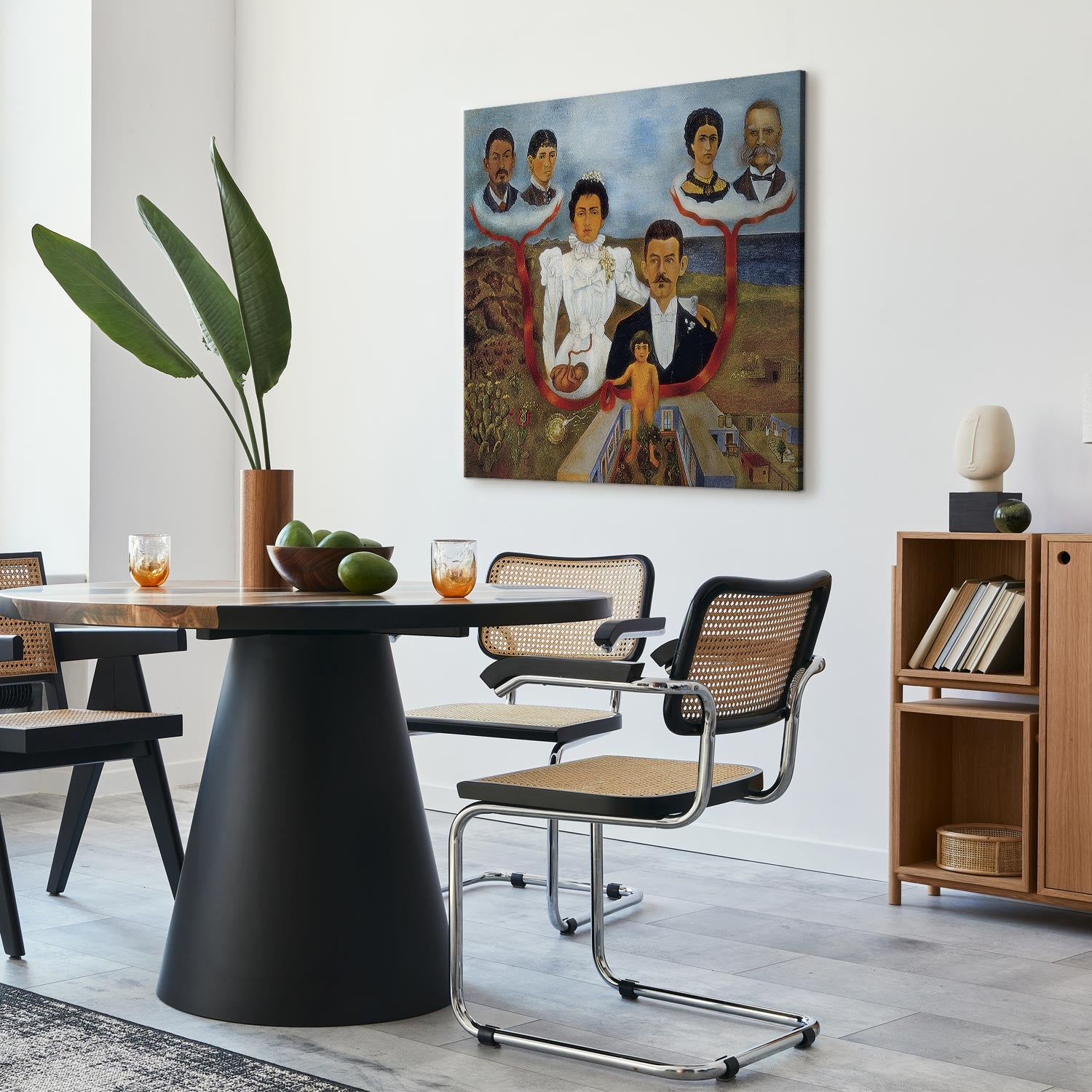 Frida Kahlo Family Portrait Classic Canvas Print