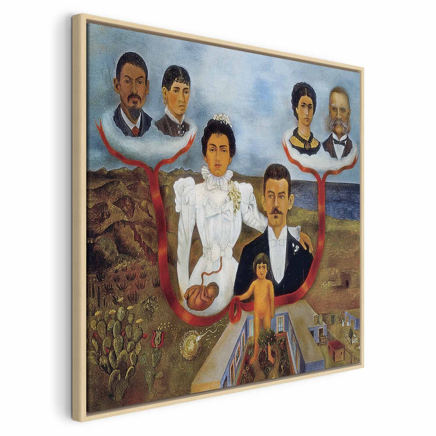Frida Kahlo Family Portrait Classic Canvas Print