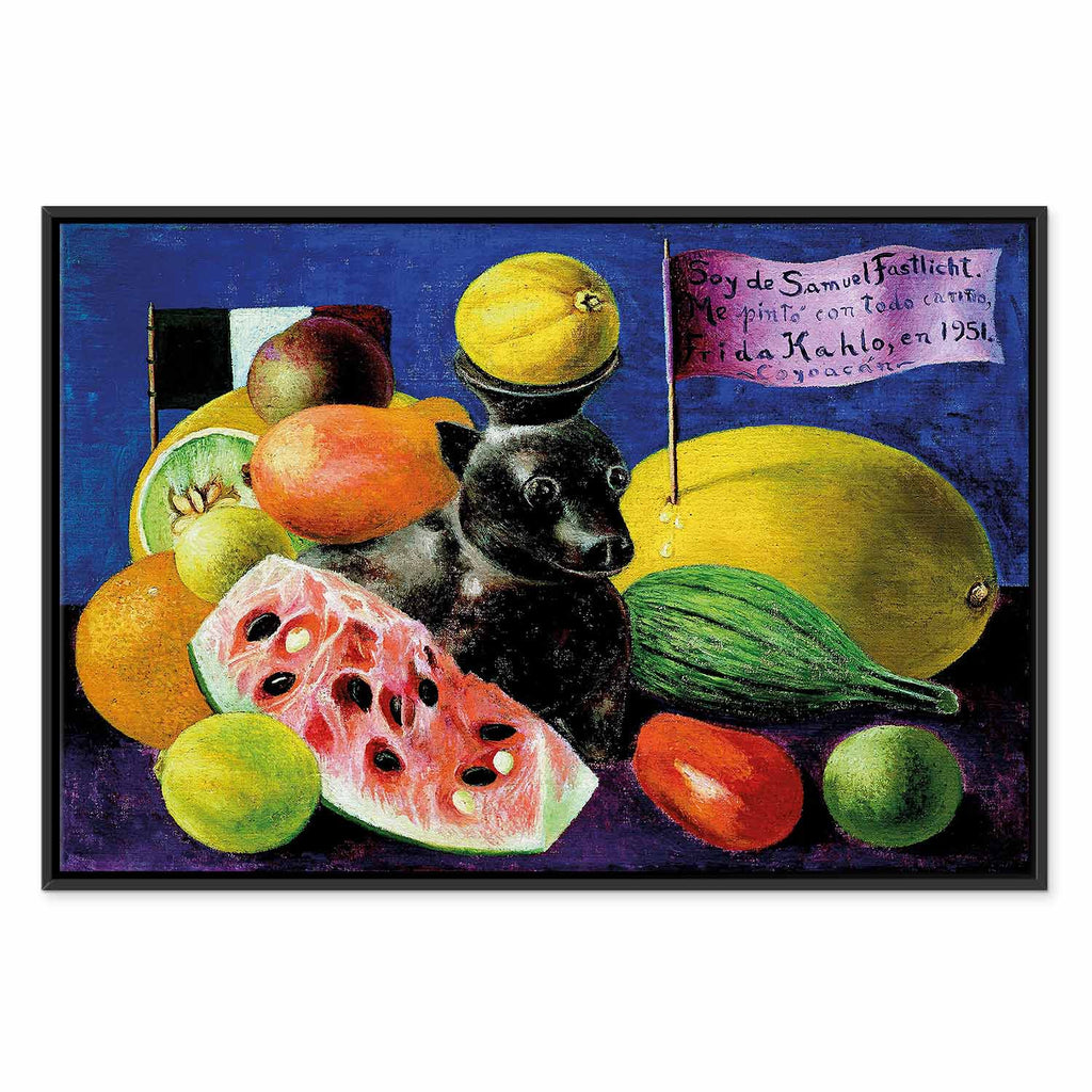 Frida Kahlo Still Life Art Canvas Print