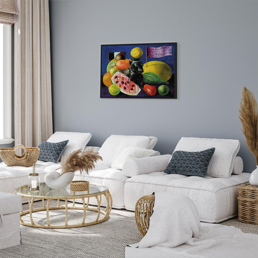 Frida Kahlo Still Life Art Canvas Print