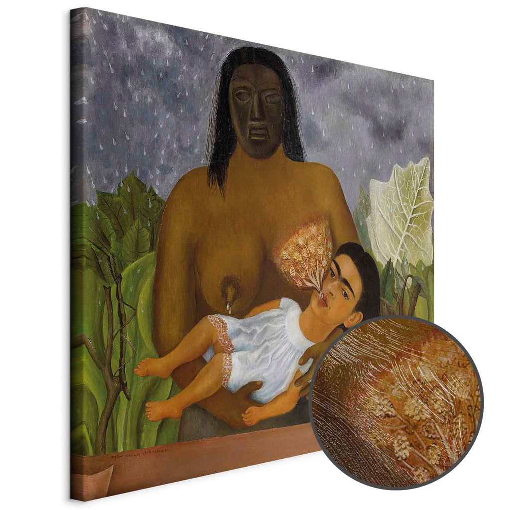 Frida Kahlo My Nurse and I Classic Canvas Print