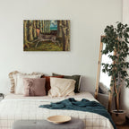 Frida Kahlo Wounded Deer Surreal Canvas Print