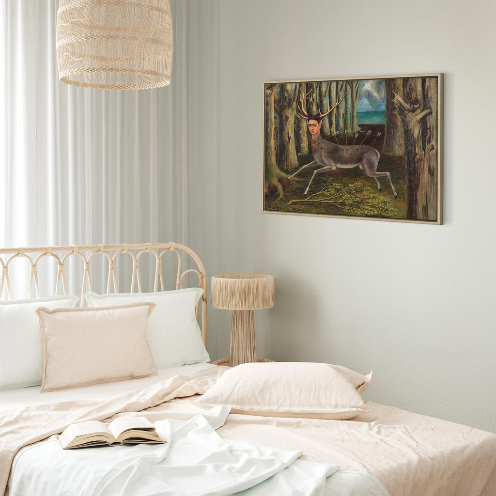 Frida Kahlo Wounded Deer Surreal Canvas Print
