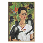 Frida Kahlo Self-Portrait with Monkeys Canvas Print