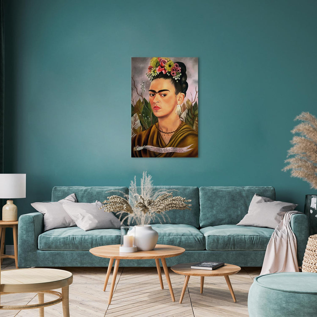Frida Kahlo Self-Portrait Canvas Print