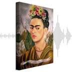 Frida Kahlo Self-Portrait Canvas Print
