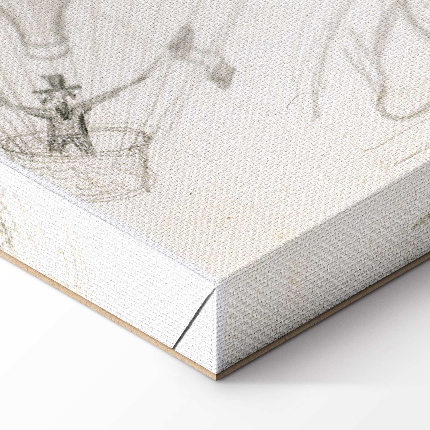 Frida Kahlo Eyes Sketch Canvas Print