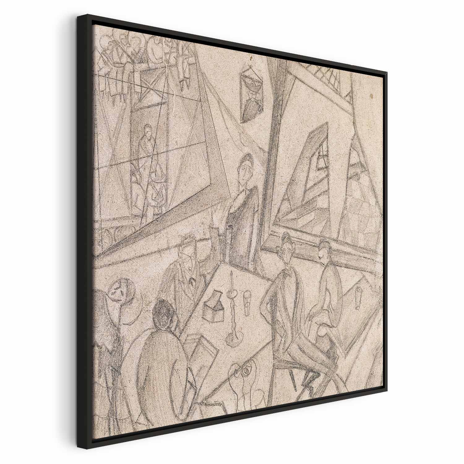 Frida Kahlo Portrait Art Canvas Print