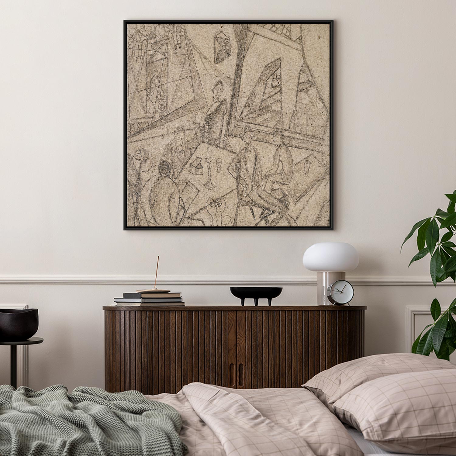 Frida Kahlo Portrait Art Canvas Print