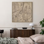 Frida Kahlo Portrait Art Canvas Print