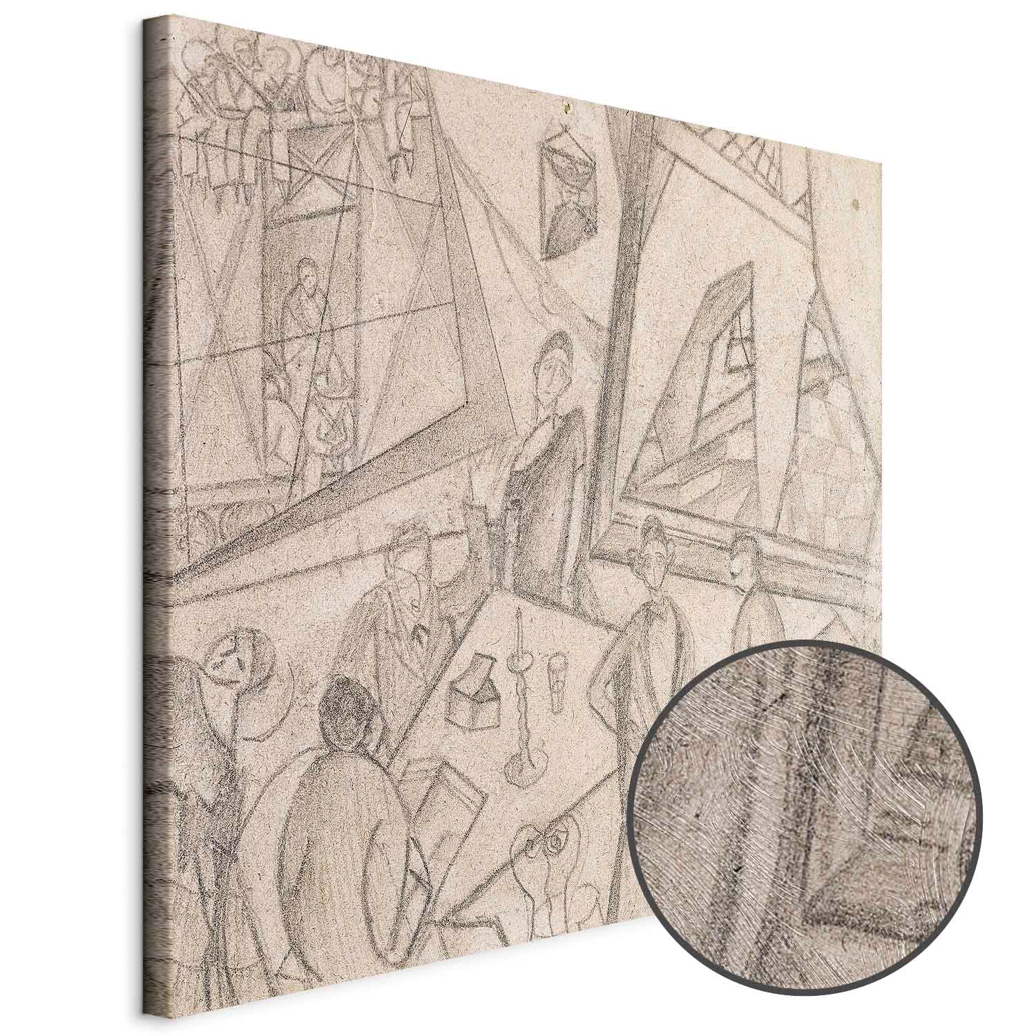 Frida Kahlo Portrait Art Canvas Print