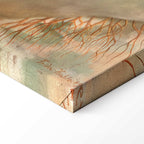 Frida Kahlo Love Embrace Multicolor Canvas Print