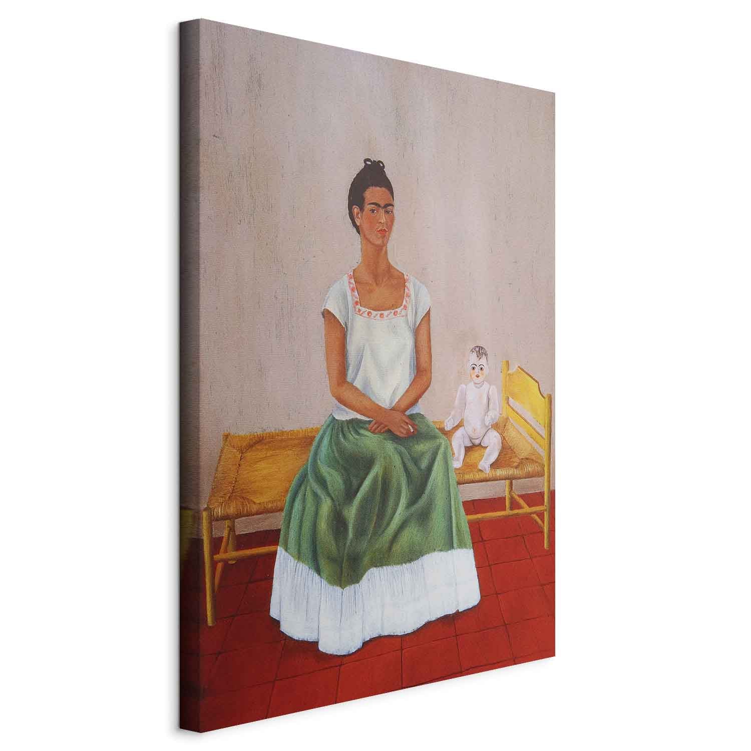 Frida Kahlo Me and My Doll Classic Canvas Print