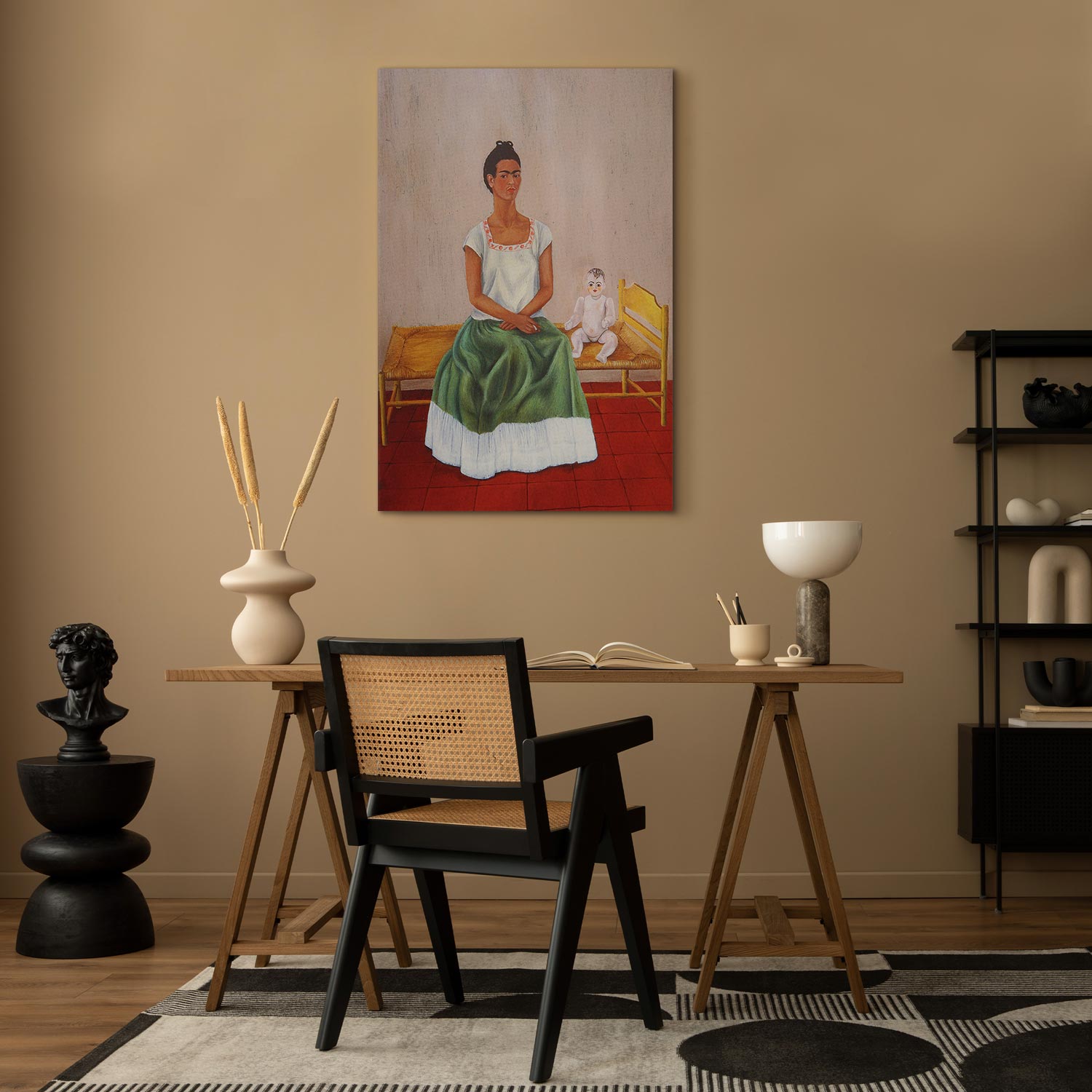 Frida Kahlo Me and My Doll Classic Canvas Print