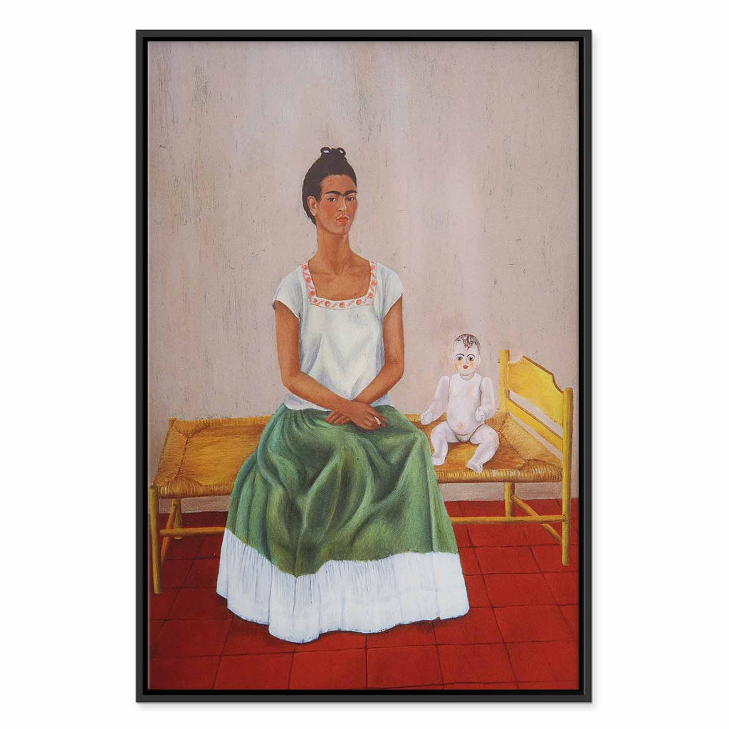 Frida Kahlo Me and My Doll Classic Canvas Print