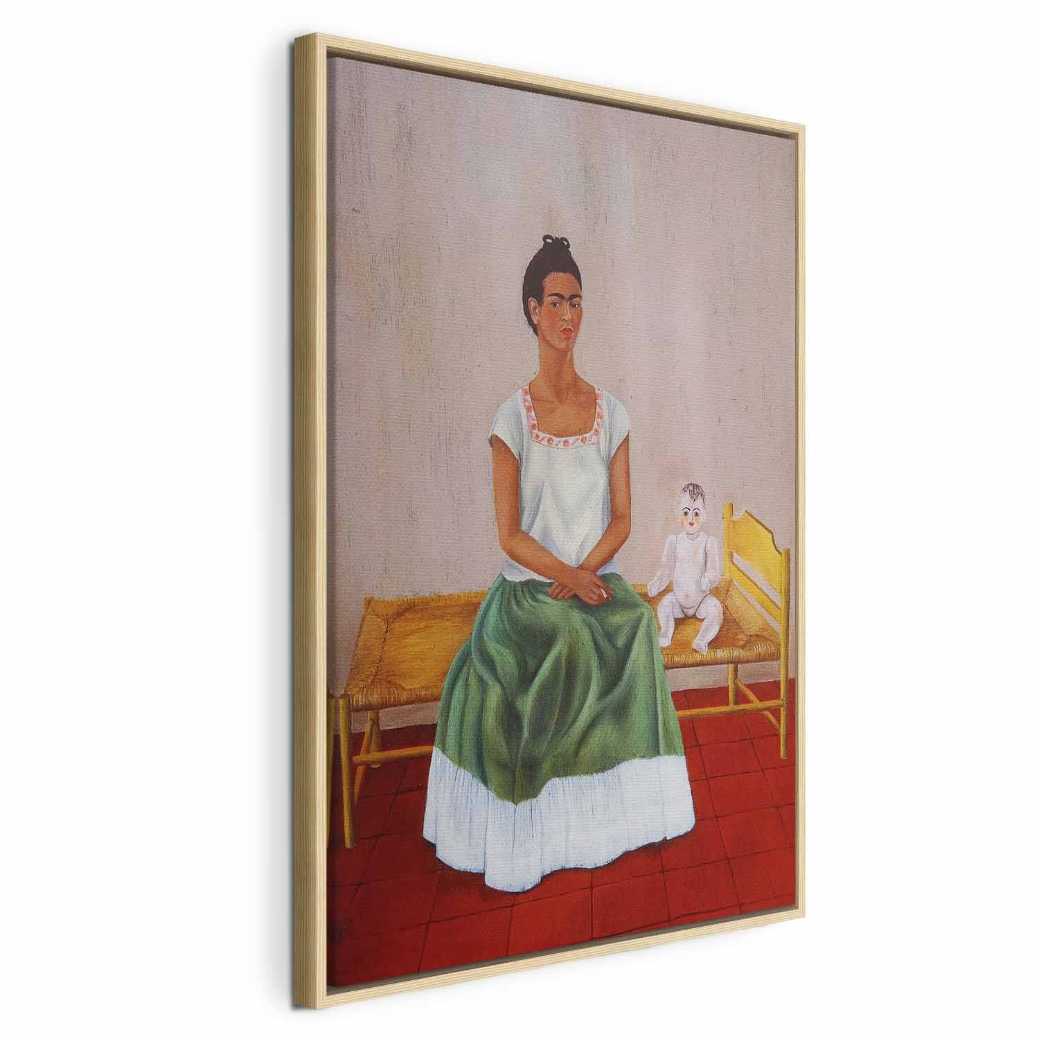 Frida Kahlo Me and My Doll Classic Canvas Print