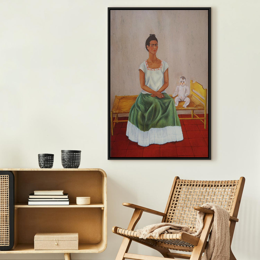 Frida Kahlo Me and My Doll Classic Canvas Print