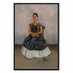 Frida Kahlo Itzcuintli Dog Classic Canvas Print