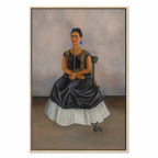 Frida Kahlo Itzcuintli Dog Classic Canvas Print