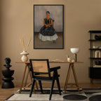 Frida Kahlo Itzcuintli Dog Classic Canvas Print