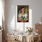 Frida Kahlo Me and My Parrots Classic Canvas Print