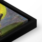 Frida Kahlo Self-Portrait with Bonito Classic Canvas Print