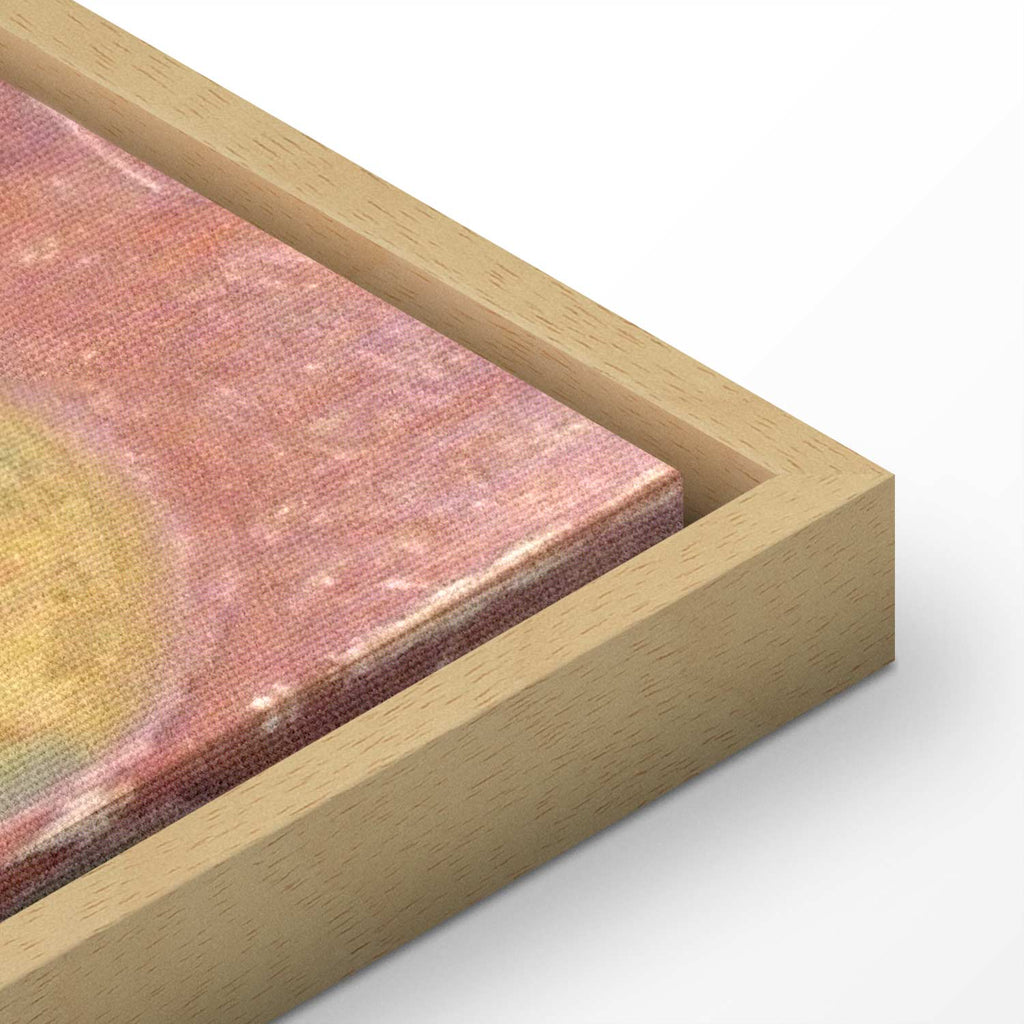 Frida Kahlo Self-Portrait with Stalin Classic Canvas Print