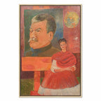 Frida Kahlo Self-Portrait with Stalin Classic Canvas Print