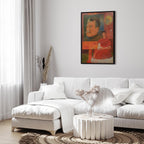 Frida Kahlo Self-Portrait with Stalin Classic Canvas Print